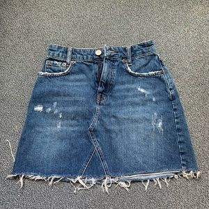 BDG jean skirt
